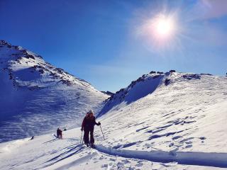 Ski de randonnée avec les Guides des Belleville