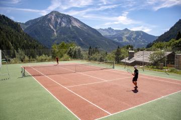 Terrains de tennis