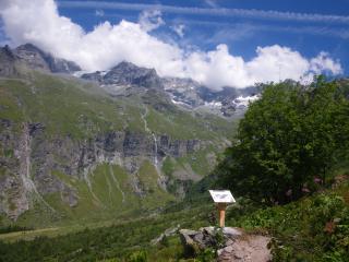 Sentier lecture de paysage. (Boucle)