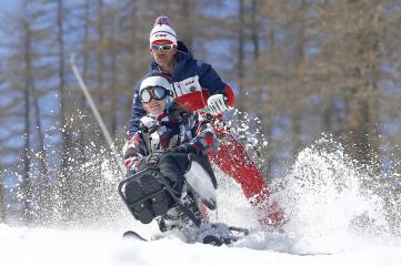 Découverte du Tandem ski