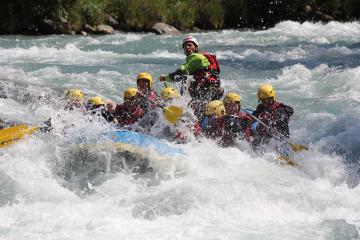 Rafting sur l'Isère