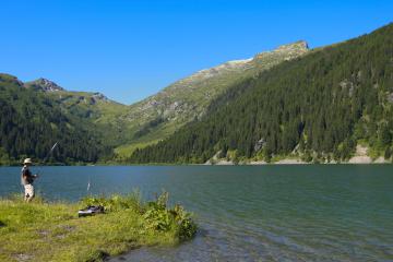 Pêche lacs et rivière d'Hauteluce