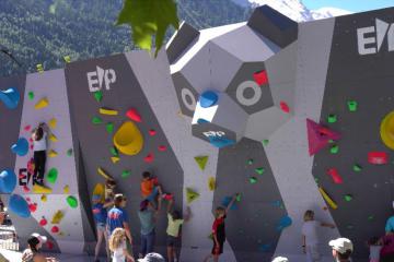 Mur d'escalade