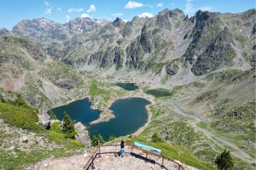 Belvédère Belledonne à la Croix de Chamrousse