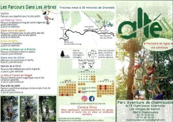 Parcours dans les arbres 