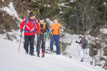 Initiation au ski de randonnée en soirée