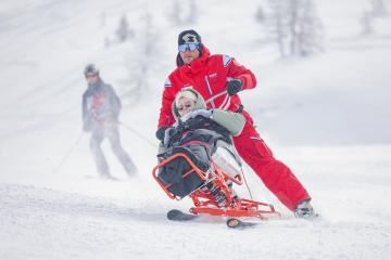 Sortie handiski et taxi-ski