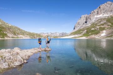 Lac des Cerces - Itinéraire de randonnée pédestre
