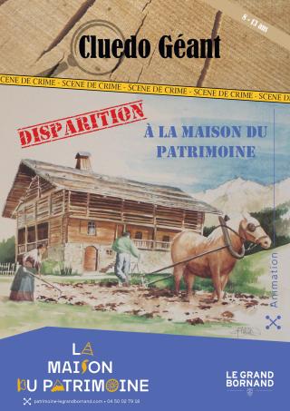 Enquête à la Maison du patrimoine