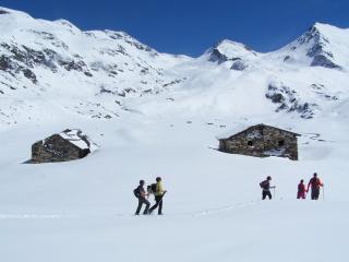 Randonnées raquettes dans la vallée de La Plagne