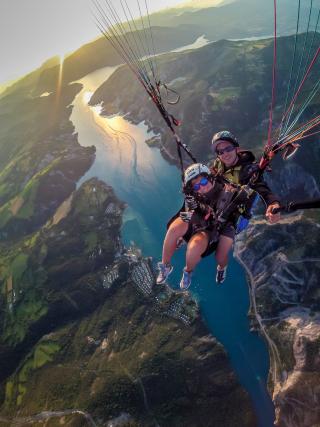 Vol découverte en parapente