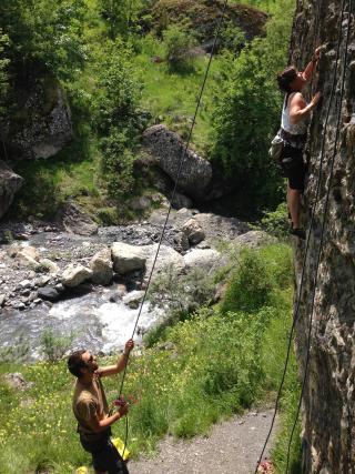 Site d'escalade de la Saussaz