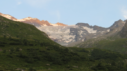 Sortie coucher de soleil sur le Glacier du Génépy et du Gébroulaz avec Nicolas - Lundi 01 septembre