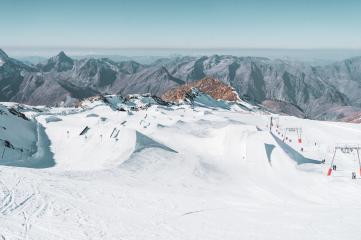 Snowpark printemps / été - 3200 m