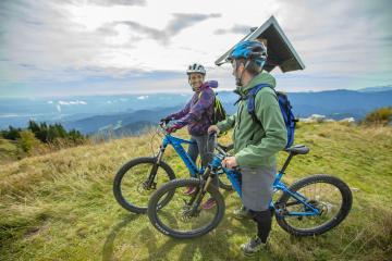 Sortie accompagnée en VTT à assistance électrique - Poudre d'Escampette