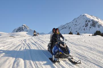 Moto Neige Snow Panthers