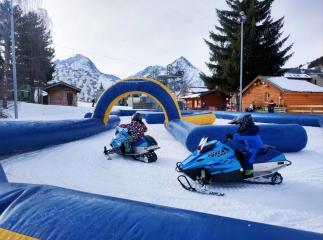 Mini motoneige enfants