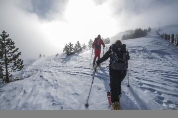 Initiation Ski de randonnée à Montclar