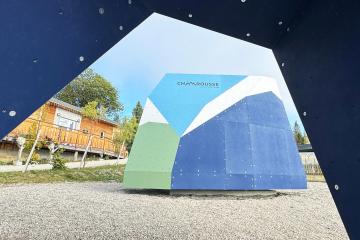 Village alpin escalade