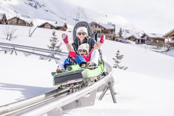 Luge sur rail