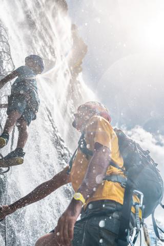 Via Ferrata de la cascade de La Fare