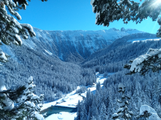 Sortie Raquette avec Nicolas, Reflets et Lacs de la Rosière - Samedi 27 décembre