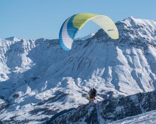 Vol en parapente avec Aeroslide