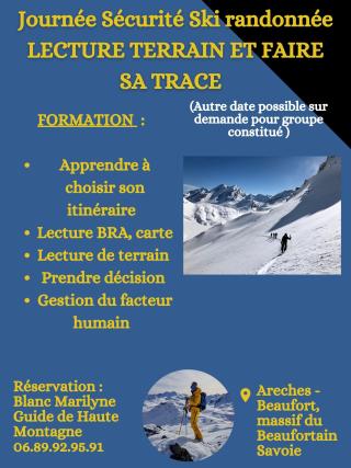 Journée sécurité ski de randonnée
