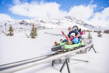 Photopoint luge sur rail