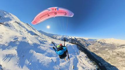 Parapente à ski 