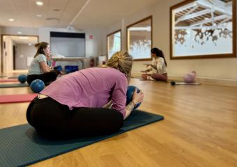 Cours collectif Pilates