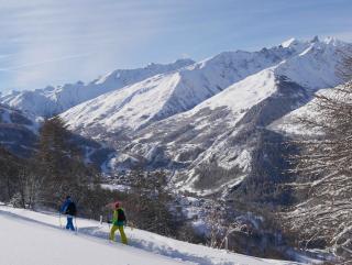 Les Balcons de Valloire - itinéraire raquettes