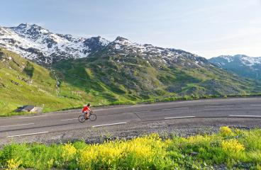Montée cyclo à Val Thorens par St-Jean-de-Belleville