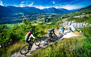 Descente des Orres - Itinéraire VTT enduro n°15