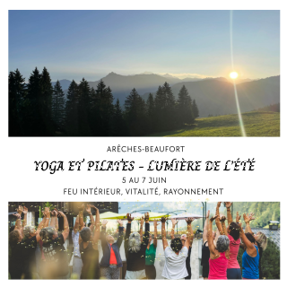 Stage Yoga et Pilates - Lumière de l'Eté
