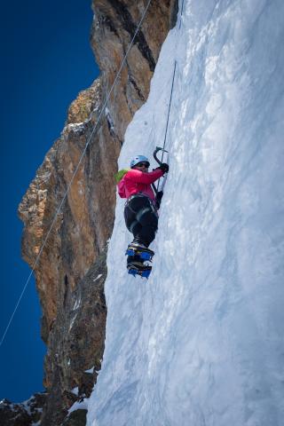 Initiation à l'Escalade sur Glace