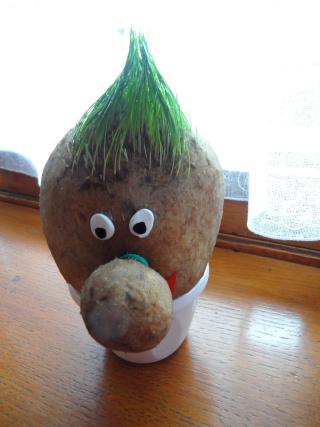 Atelier enfant bricolage : Monsieur Patate