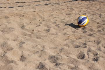 Terrain de beach-volley