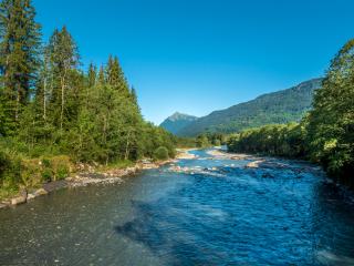 Pêche à la rivière du Giffre