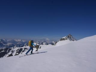 Freerando depuis le Pic Blanc