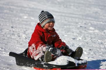 Piste de luge des Tovats