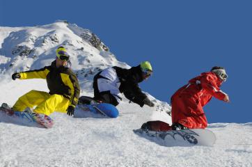 Cours collectifs de snowboard