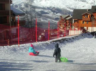 Espace luge enfants de Vallandry