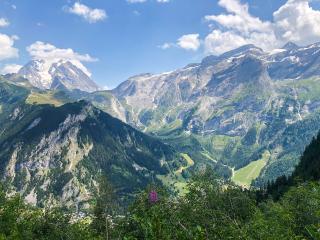 Toucher les glaciers sportive