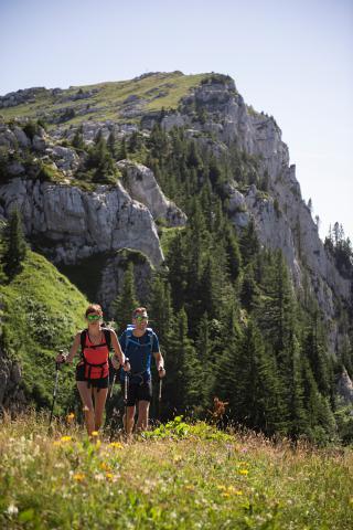 Tour du rocher de la Forclaz