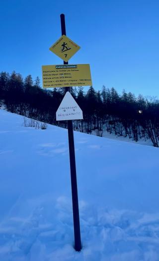 Les Gallices - Pistes de ski de randonnée permanente