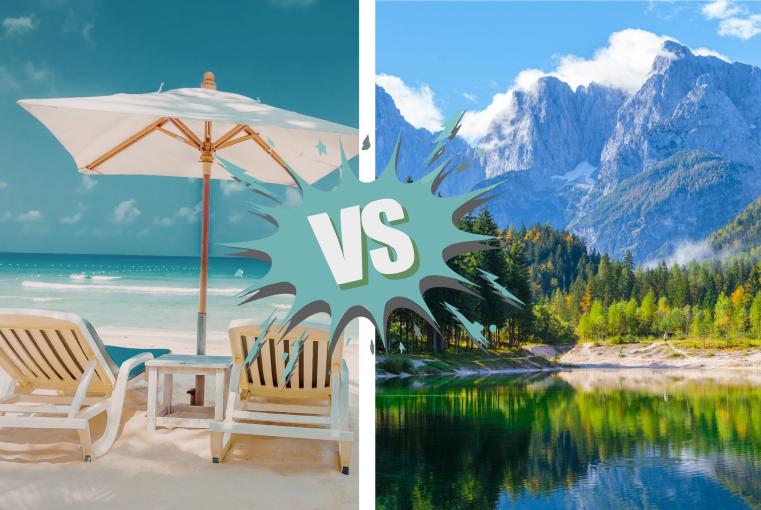 Montagne VS Mer : où passer les meilleures vacances d’été ?