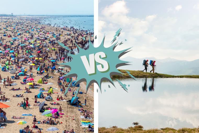 Montagne VS Mer : où passer les meilleures vacances d’été ?