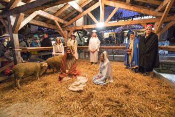 Crèche vivante de Noël