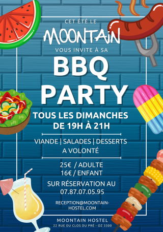 BBQ PARTY du Moontain